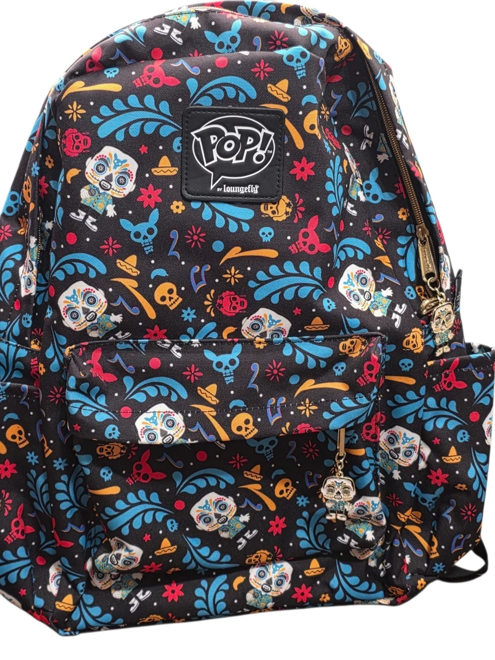 Funko Pop Loungefly Gabriel Fluffy Iglesias Day of the Dead Backpack Sugar Skull